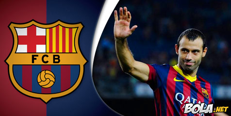 Mascherano Perpanjang Kontrak, Klausul 100 Juta Euro Mascherano Perpanjang Kontrak, Klausul 100 Juta Euro