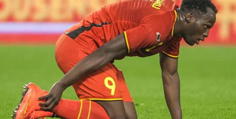 Belgia Dihantui Cedera Romelu Lukaku
