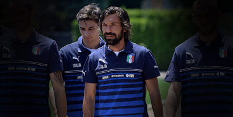 Pirlo: Italia Tahu Cara Kalahkan Inggris Pirlo: Italia Tahu Cara Kalahkan Inggris