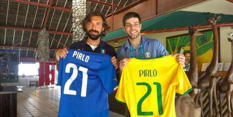 Pirlo Asah Tendangan Bebas Dengan Juninho