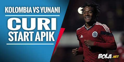 Preview: Kolombia vs Yunani, Curi Start Apik
