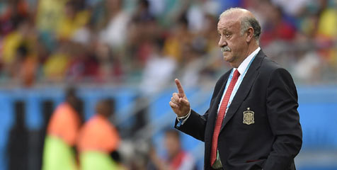 Del Bosque: Menyakitkan, Tapi Spanyol Pasti Bangkit Del Bosque: Menyakitkan, Tapi Spanyol Pasti Bangkit