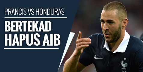 Preview: Prancis vs Honduras, Bertekad Hapus Aib Preview: Prancis vs Honduras, Bertekad Hapus Aib