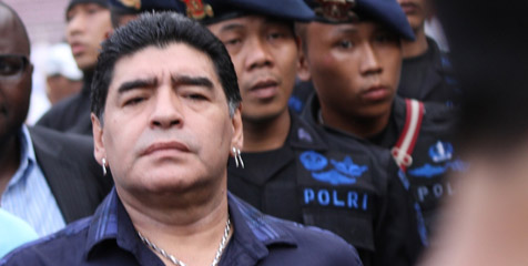 Maradona Ikut 'Panaskan' Pilpres Indonesia