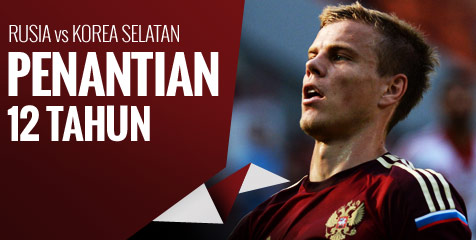 Preview: Rusia vs Korea Selatan, Penantian 12 Tahun Preview: Rusia vs Korea Selatan, Penantian 12 Tahun