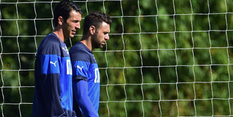 Buffon Sudah Kembali Berlatih Buffon Sudah Kembali Berlatih