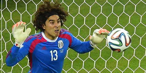 Scolari: Saya Tak Suka Kiper Meksiko, Dia Spektakuler Scolari: Saya Tak Suka Kiper Meksiko, Dia Spektakuler