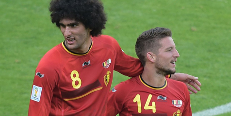 Line-up: Belgia vs Rusia Line-up: Belgia vs Rusia
