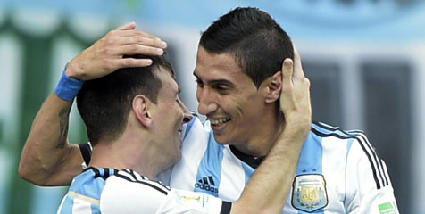Di Maria Puji Kebintangan Messi Di Maria Puji Kebintangan Messi