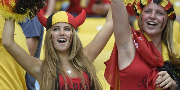 Galeri Suporter: Belgia vs Rusia Galeri Suporter: Belgia vs Rusia