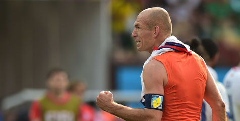 Robben: Belanda Bertarung Layaknya Singa Robben: Belanda Bertarung Layaknya Singa