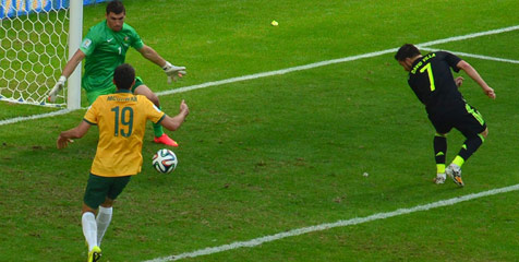 Fakta dan Statistik: Australia 0-3 Spanyol Fakta dan Statistik: Australia 0-3 Spanyol