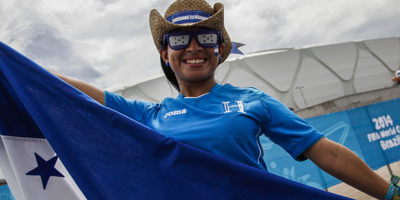 Galeri Suporter: Honduras vs Swiss