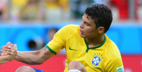 Thiago Silva Minta Brasil Kendalikan Emosi Thiago Silva Minta Brasil Kendalikan Emosi