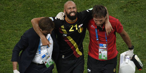 Tulang Kaki Retak, Vanden Borre Out Dari Piala Dunia Tulang Kaki Retak, Vanden Borre Out Dari Piala Dunia