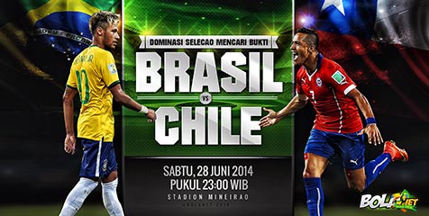 Inilah Wasit Brasil vs Chile dan Kolombia vs Uruguay Inilah Wasit Brasil vs Chile dan Kolombia vs Uruguay
