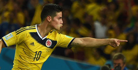 'Piala Dunia Ini Akan Jadi Milik James Rodriguez' 'Piala Dunia Ini Akan Jadi Milik James Rodriguez'