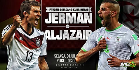 Sekilas 16 Besar: Jerman vs Aljazair