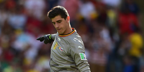 Courtois Tak Gentar Jumpa Argentina Courtois Tak Gentar Jumpa Argentina