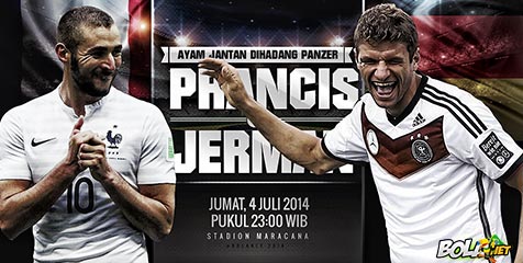 Preview: Prancis vs Jerman, Adu Kuat Favorit Eropa