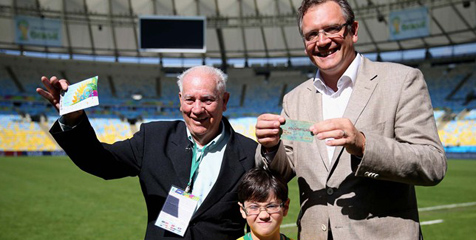 Pria Pemilik Tiket Final Tahun 1950 Kehilangan Tiket Final 2014 Pria Pemilik Tiket Final Tahun 1950 Kehilangan Tiket Final 2014