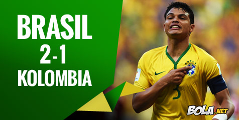 Review: Dua Gol Bek Tengah, Brasil ke Semifinal