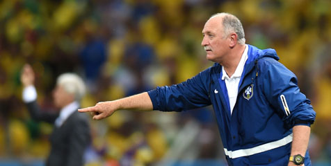 Scolari Anggap Gol Kolombia Cuma 'Hadiah' Scolari Anggap Gol Kolombia Cuma 'Hadiah'