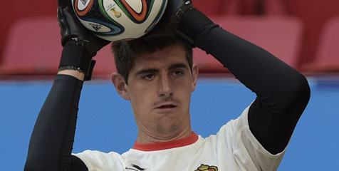 Wilmots Anggap Courtois Modal Penting Pukul Argentina Wilmots Anggap Courtois Modal Penting Pukul Argentina