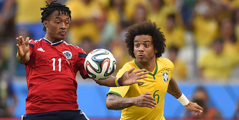 Brasil vs Kolombia Terkotor di Piala Dunia 2014 Brasil vs Kolombia Terkotor di Piala Dunia 2014