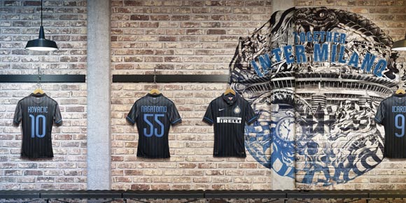 Detail Jersey Home Inter Milan 2014-15 Detail Jersey Home Inter Milan 2014-15