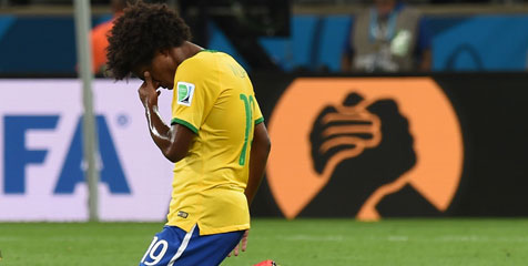 Willian Sulit Jelaskan Kekalahan Brasil