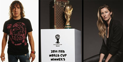 Ditemani Model Cantik Gisele Bundchen, Puyol Bakal Serahkan Trofi Piala Dunia Ditemani Model Cantik Gisele Bundchen, Puyol Bakal Serahkan Trofi Piala Dunia