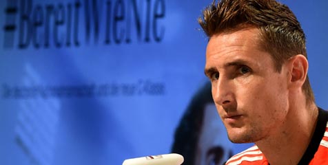 Lupakan Rekor, Klose Bidik Argentina Lupakan Rekor, Klose Bidik Argentina