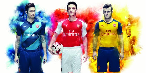 Detail Jersey Arsenal 2014-15 Detail Jersey Arsenal 2014-15