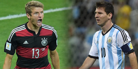 Thomas Muller: Saya Tak Pernah Kalah Lawan Messi Thomas Muller: Saya Tak Pernah Kalah Lawan Messi