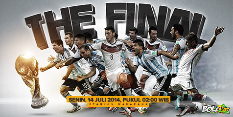 Sekilas Final Piala Dunia 2014: Jerman vs Argentina Sekilas Final Piala Dunia 2014: Jerman vs Argentina