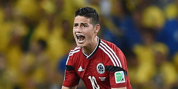 Video: Selebrasi Sepatu Emas James Rodriguez Video: Selebrasi Sepatu Emas James Rodriguez