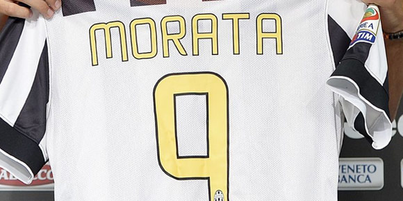 Morata, Nomor 9 Baru Juventus Morata, Nomor 9 Baru Juventus