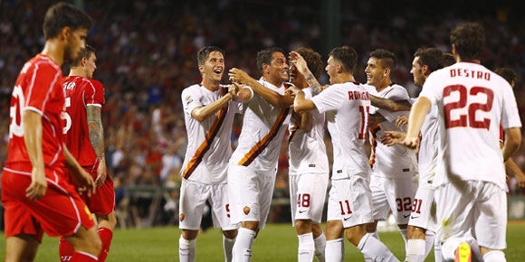 Galeri Foto: Liverpool 0-1 AS Roma Galeri Foto: Liverpool 0-1 AS Roma