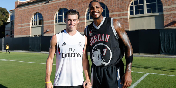 Galeri: Real Madrid Berlatih Bersama Bintang NBA, Carmelo Anthony