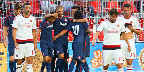Galeri Foto: Olympiakos 3-0 AC Milan