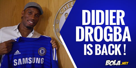 Chelsea Ungkap Nomor Punggung Drogba Chelsea Ungkap Nomor Punggung Drogba