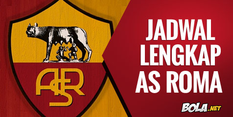 Jadwal Lengkap AS Roma di Serie A 2014-15 Jadwal Lengkap AS Roma di Serie A 2014-15