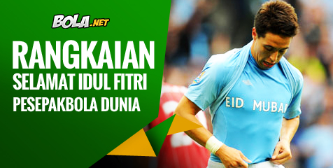 Rangkaian Selamat Idul Fitri dari Pesepakbola Dunia Rangkaian Selamat Idul Fitri dari Pesepakbola Dunia