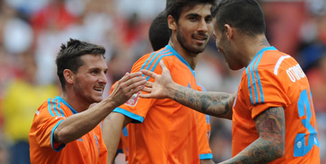 Sempat Tertinggal, Valencia Bungkam Benfica 3-1
