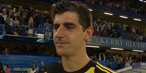 Courtois Sumringah Pasca Debut Stamford Bridge Courtois Sumringah Pasca Debut Stamford Bridge
