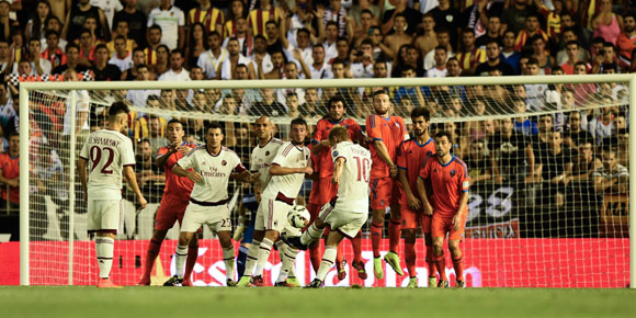 Highlights Friendly: Valencia 2-1 AC Milan