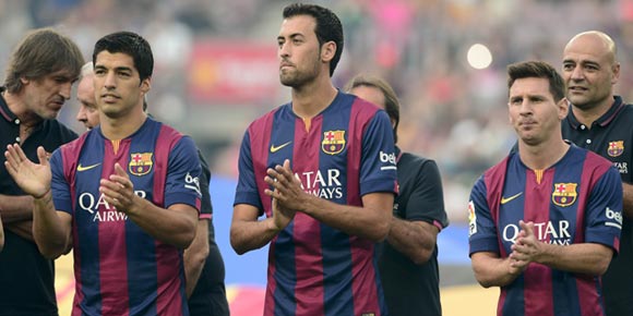 Galeri: Debut Suarez, Comeback Neymar, Pesta Barca! Galeri: Debut Suarez, Comeback Neymar, Pesta Barca!