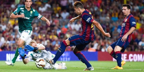 Luis Enrique Terkesan Penampilan Munir El Haddadi Luis Enrique Terkesan Penampilan Munir El Haddadi