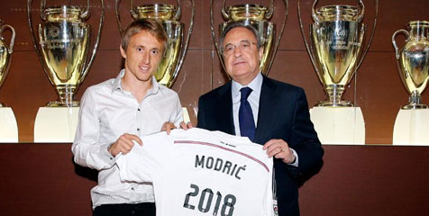 Kontrak Diperpanjang Madrid, Modric Ingin Lebih Banyak Gelar Kontrak Diperpanjang Madrid, Modric Ingin Lebih Banyak Gelar